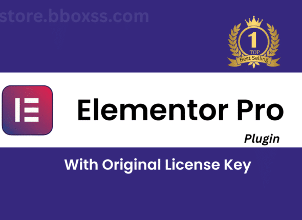 Elementor Pro With Original Licence Key