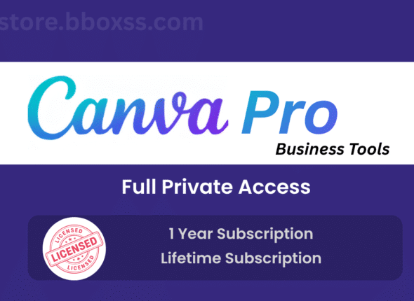Canva Pro Subscription With Your Own Mail