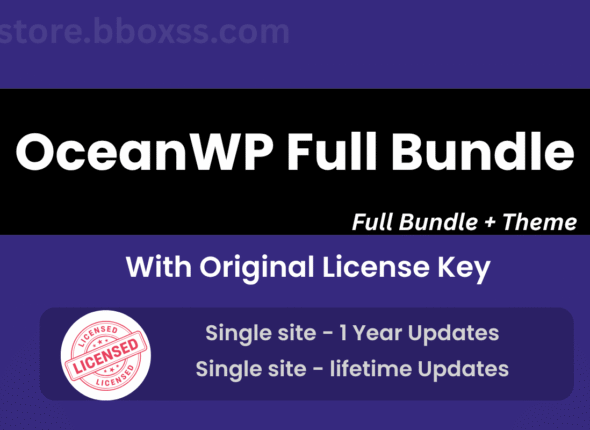 OceanWP Theme + All Premium Extension + Pro Demos