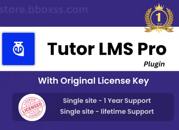 Tutor LMS Pro Plugin With Original Licence Key